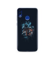 Uzay Boşluğu Tasarım Süper Şeffaf Silikon Telefon Kılıfı Huawei Honor 8C 