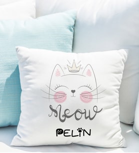Kişiye Özel Kedi Yastığı