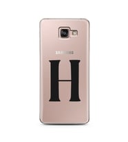 Samsung A7 (2016) Harf Tasarımlı Telefon Kılıfı H-Harfi 