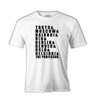 La Casa De Papel - Team Beyaz Erkek Tshirt