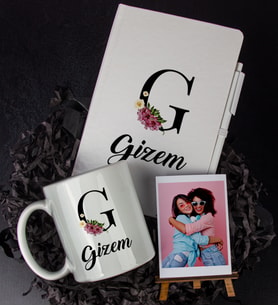 Kişiye Özel Defter Kalem Kupa Ve Fotoğraflık Seti 85901