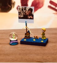 Küçük Prens Kişiye Özel Fotoğraflı Notluk Ve Mini Kar Küresi Hediye Seti