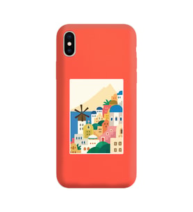 Turuncu Lansman Kılıf iPhone XS Max
