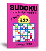 Uzmanlar İçin Çok Zor Sudoku Kitap Seti (3 Kitap)