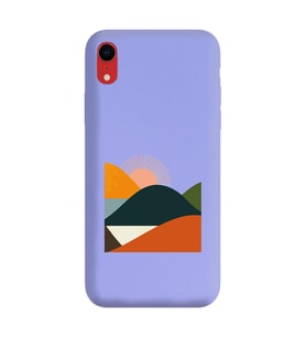 Lila Lansman Telefon Kılıfı Iphone XR