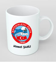 Kişiye Özel Yunus Polisi Kupa Bardak
