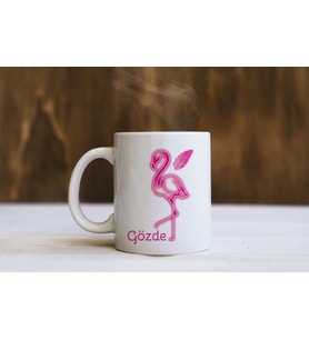 Kişiye Özel Flamingo Kupası