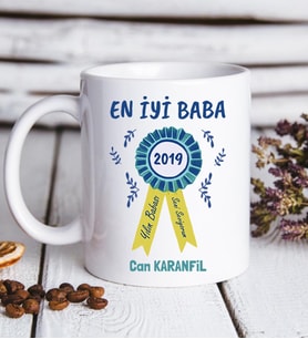 Babalar Günü Hediyesi Tasarım Bardak