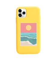 Sarı Lansman Telefon Kılıfı Iphone 11 Pro