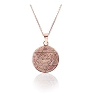 Söğütlü Silver Hz.Süleyman Mührü Kolye