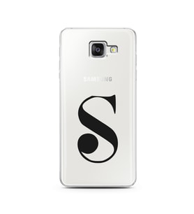 Samsung A5 (2016) Harf Tasarımlı Telefon Kılıfı S-Harfi 