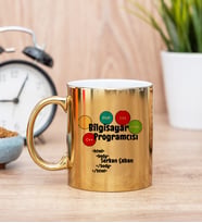Bilgisayar Programcısı Gold Kupa Bardak
