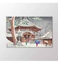 Arty Tablo Snow in Nan Endo Temple Tablo (Karışık)