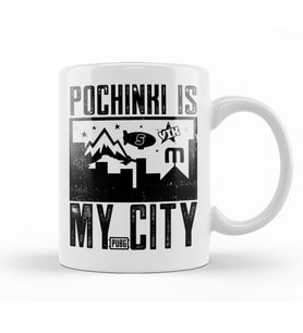 Serio Pubg  Pochink is my City Kupa Bardak Porselen