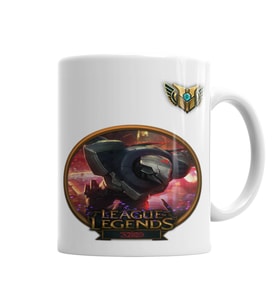 Zed LoL League Of Legends Kupa Bardak Porselen