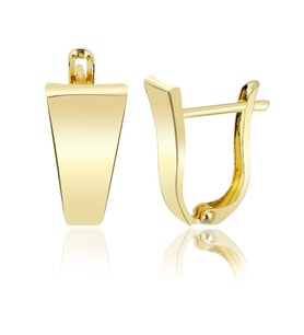 Altın Fantezi Küpe 14 Ayar (Gold)