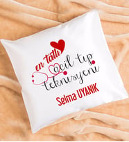 En Tatlı Acil Tıp Teknisyeni Hediye Yastık