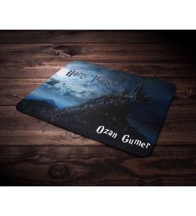 Kişiye Özel Harry Potter Temalı Hogwarts 3 Tasarımlı Mouse Pad (Renksiz)
