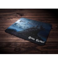 Kişiye Özel Harry Potter Temalı Hogwarts 3 Tasarımlı Mouse Pad (Renksiz)