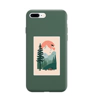 Koyu Yeşil Lansman Telefon Kılıfı Iphone 8 Plus