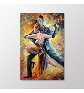 Arty Tablo Dancing Lovers Tablo (Karışık)