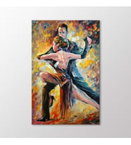 Arty Tablo Dancing Lovers Tablo (Karışık)