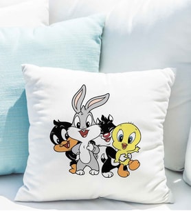 Looney Tunes Çizgi Film Yastığı