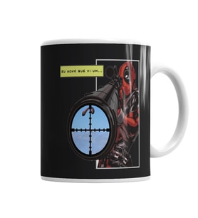 Deadpool Big Gun  Kupa Bardak Porselen