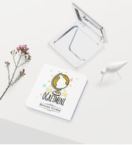 BK Gift Kişiye Özel En İyi Sınıf Öğretmeni Temalı Deri Ayna - 4