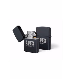 Apex Tasarımlı Benzinli Metal Çakmak Lazer Baskı