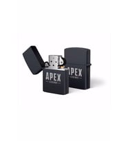 Apex Tasarımlı Benzinli Metal Çakmak Lazer Baskı