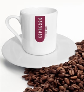 BK Gift Kişiye Özel Espresso Kahve Fincanı-6 (Beyaz)