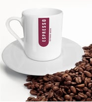 BK Gift Kişiye Özel Espresso Kahve Fincanı-6 (Beyaz)