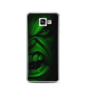 Hulk Tasarım Süper Şeffaf Silikon Telefon Kılıfı Samsung A3 (2016)