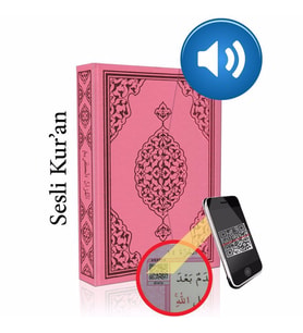 Kuranı Kerim Bilgisayar Hatlı Pembe Renk Orta Boy