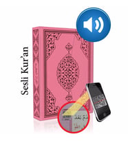 Kuranı Kerim Bilgisayar Hatlı Pembe Renk Orta Boy