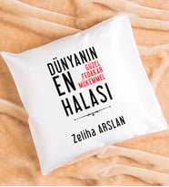 Hala Tasarımlı Kişiye Özel Hediye Hala Yastık
