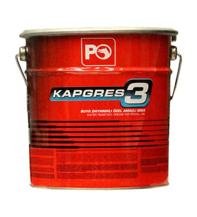 Petrol Ofisi Kap Gres 3 4 Kg Kalsiyum Sabunlu Gres