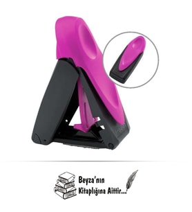 BK Gift Kişiye Özel Trodat Neon Pembe Kitaplık Cep Kaşe - 1