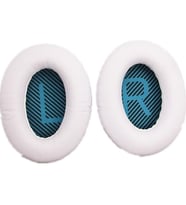 Bose QC2 QC15 QC25 QC35 AE 2 2i 2w Kulaklık Yastığı Padi Kulaklık Pedi Süngeri (Beyaz)