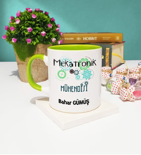 Mekatronik Mühendisi Kupa Bardak Yeşil