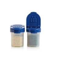 MAVİ Tupperware BAHARATLIK SET 120 ML TUZLUK BİBERLİK KÜÇÜK BAHARATÇIK 