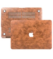 MacBook Pro Kılıf HardCase TouchBar A1706-08 A1989 2159 2251 2289 A2338 Leat (Kahverengi)