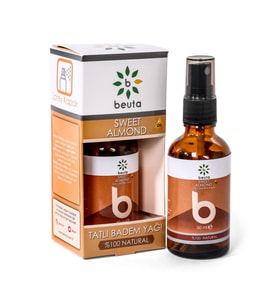 Beuta  Tatlı Badem Yağı 50 ml - Sprey Kapak