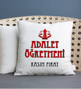 Adalet Öğretmeni Yastık