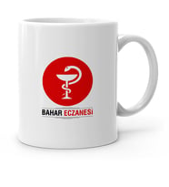 BK Gift Kişiye Özel Mesleki Eczane Beyaz Kupa Bardak  4
