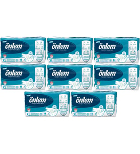 Önlem Hasta Bezi Bel Bantlı Tekstil Yüzey XL Ekstra Büyük 240 Adet