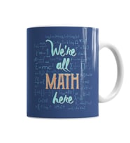 Hepimiz Matematikteyiz Matematik Formül Kupa Bardak Porselen