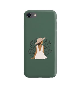 Koyu Yeşil Lansman Telefon Kılıfı Iphone 8