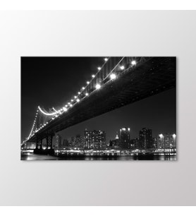 Arty Tablo Brooklyn Köprüsü Tablo (Karışık)
